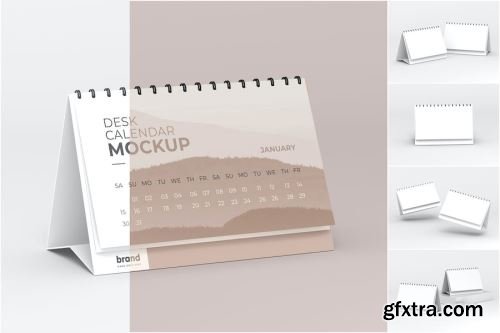 Calendar Mockup Pack 14xPSD