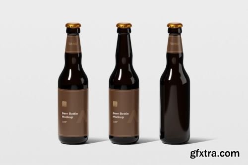 Beer Bottle Mockup Pack 14xPSD