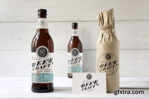 Beer Bottle Mockup Pack 14xPSD