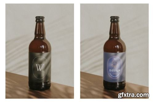 Beer Bottle Mockup Pack 14xPSD