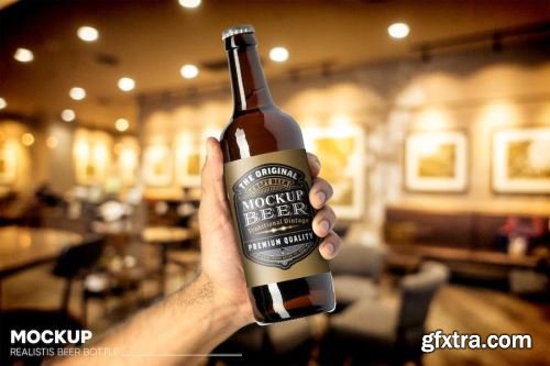 Beer Bottle Mockup Pack 14xPSD