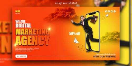 Marketing Web Banner Template