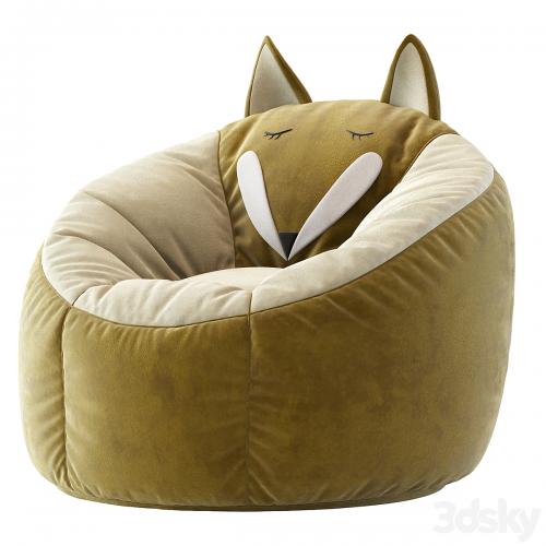 Kaikoo Kids Fox Bean Bag Chair