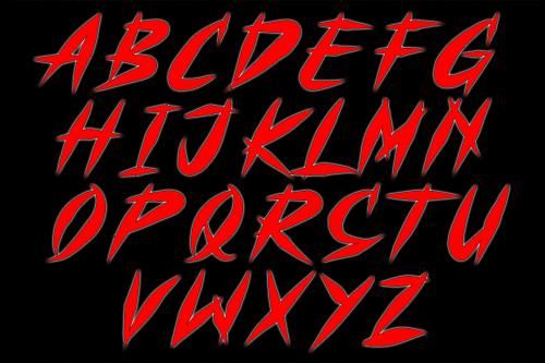 Deeezy - THE SCARY - HALLOWEEN DISPLAY FONT