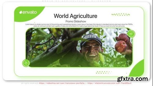 Videohive World of Agriculture - Slideshow 49969047