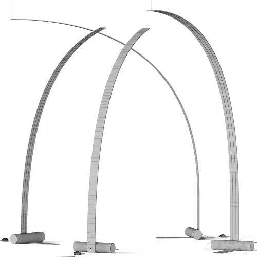 Tooy Nastro Arc Floor Lamps