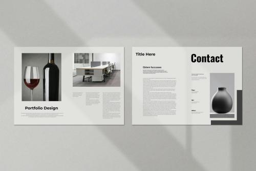 Portfolio Brochure Template