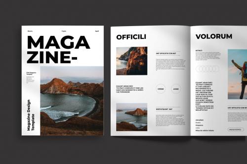 Minimal Magazine Template