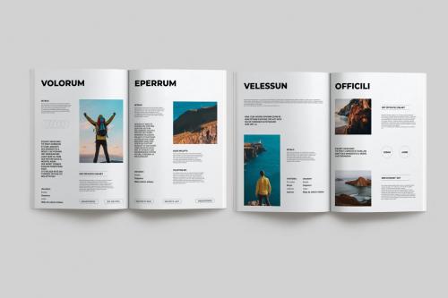 Minimal Magazine Template