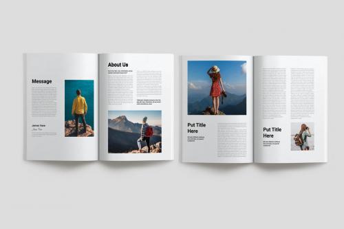 Photo Graphy Magazine Template