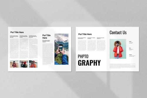 Photo Graphy Magazine Template