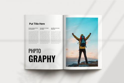 Photo Graphy Magazine Template