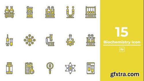 Videohive Biochemistry Icon After Effects 49944785