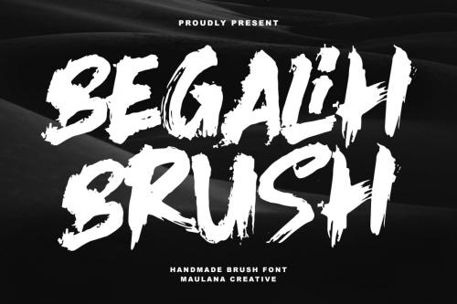 Deeezy - Begalih Brush Handmade Font