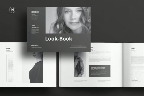 Look-Book Brochure Landscape Template