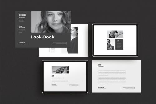 Look-Book Brochure Landscape Template