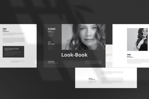 Look-Book Brochure Landscape Template