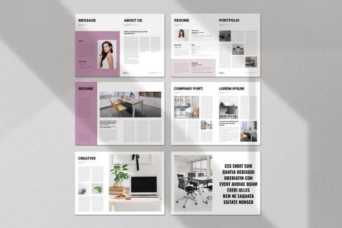 Portfolio Brochure Template