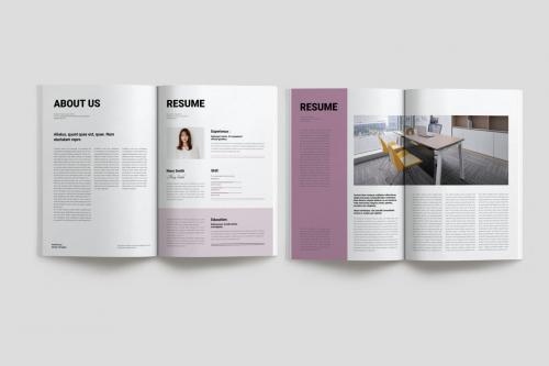 Portfolio Brochure Template