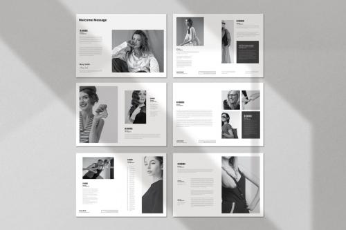 Look-Book Brochure Template