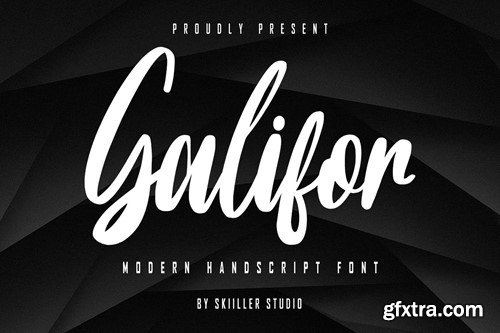 Galifor - Handscript Font XF26ADB