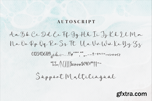 Autoscript - A Script Font ACY53QP