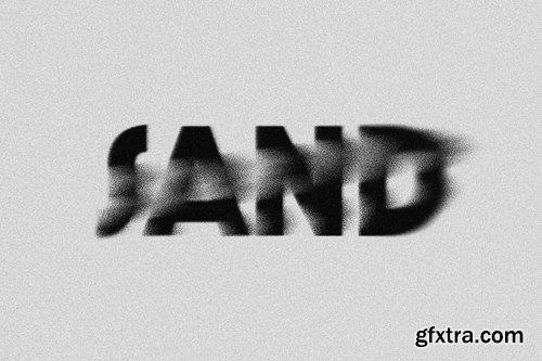 Sand Distortion Text & Logo Effect BH3R2BN