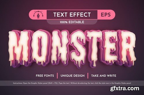 Rotting Horror - Editable Text Effect, Font Style 9AB7755