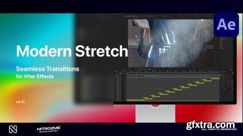 Videohive Modern Stretch Transitions Vol. 01 49968350