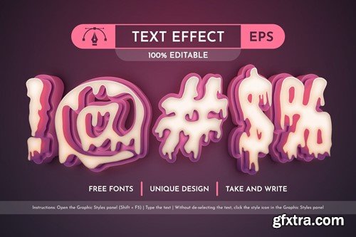 Rotting Horror - Editable Text Effect, Font Style 9AB7755