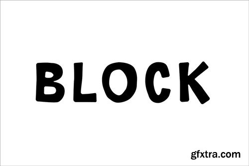 Block Text Effect 3RYA5N9