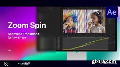 Videohive Zoom Spin Transitions Vol. 01 49968637