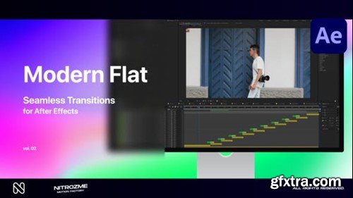 Videohive Modern Flat Transitions Vol. 02 49967270