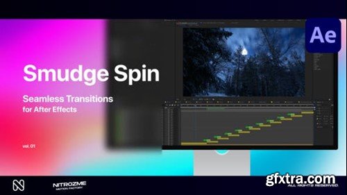 Videohive Smudge Spin Transitions Vol. 01 49968359