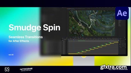 Videohive Smudge Spin Transitions Vol. 02 49968367