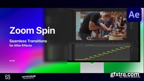 Videohive Zoom Spin Transitions Vol. 02 49968728