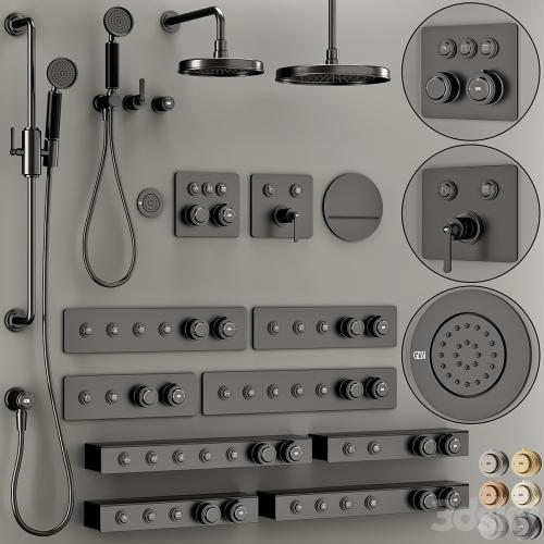 GESSI Hi Fi Eclectic bathroom faucet set