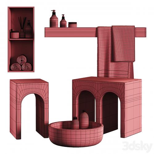 Decorative bathroom set Antonio Lupi Design