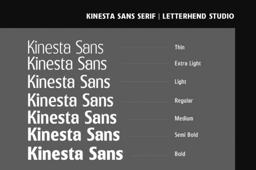 Deeezy - Kinesta Sans - Variable Typeface