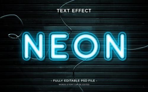 Neon Light Text Effect