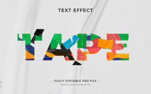 Duct Tape Text Effect