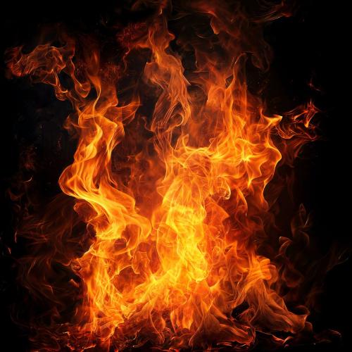 Fire Flames Backgrounds and Overlays