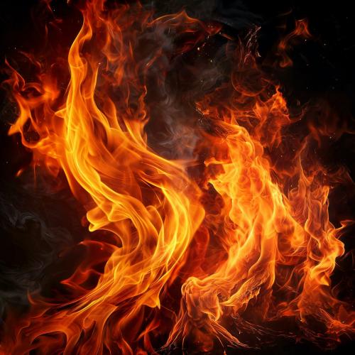 Fire Flames Backgrounds and Overlays