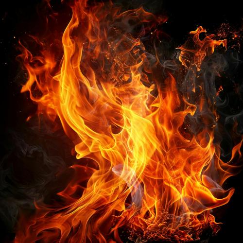 Fire Flames Backgrounds and Overlays