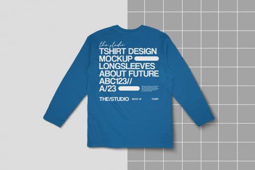 Longsleeves Tshirt Mockup