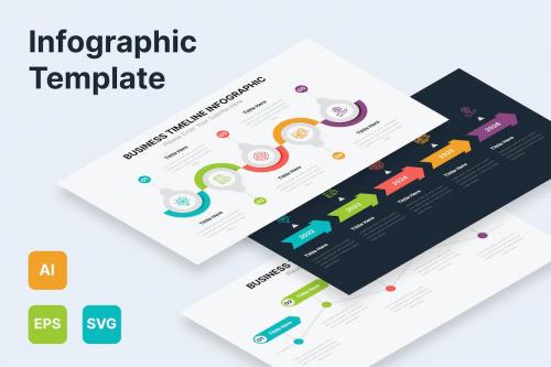 Business Timeline Infographic