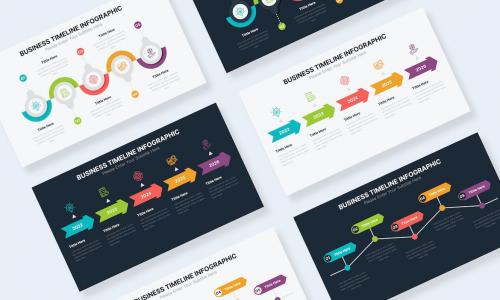 Business Timeline Infographic