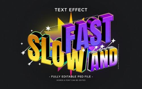 Direction Text Effect