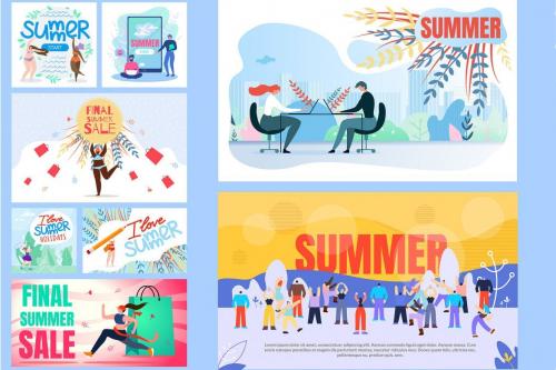 Deeezy - Vector Summer Time Scenes