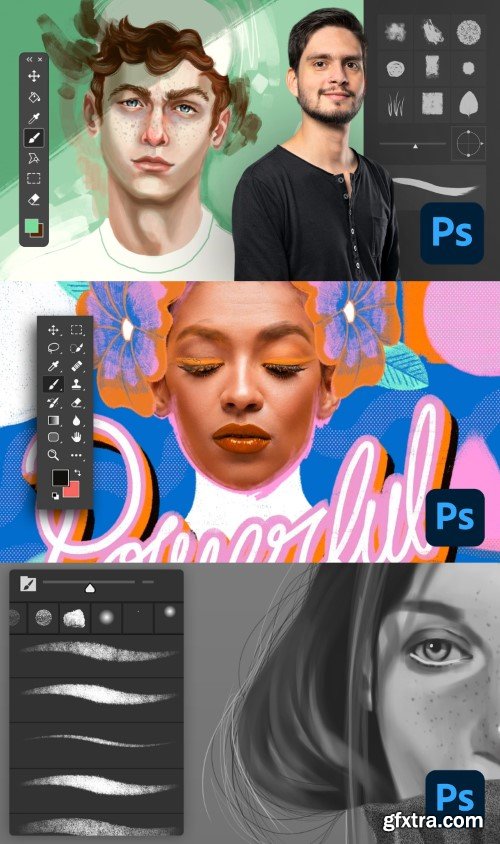 Domestika – Adobe Photoshop for Brush Creation